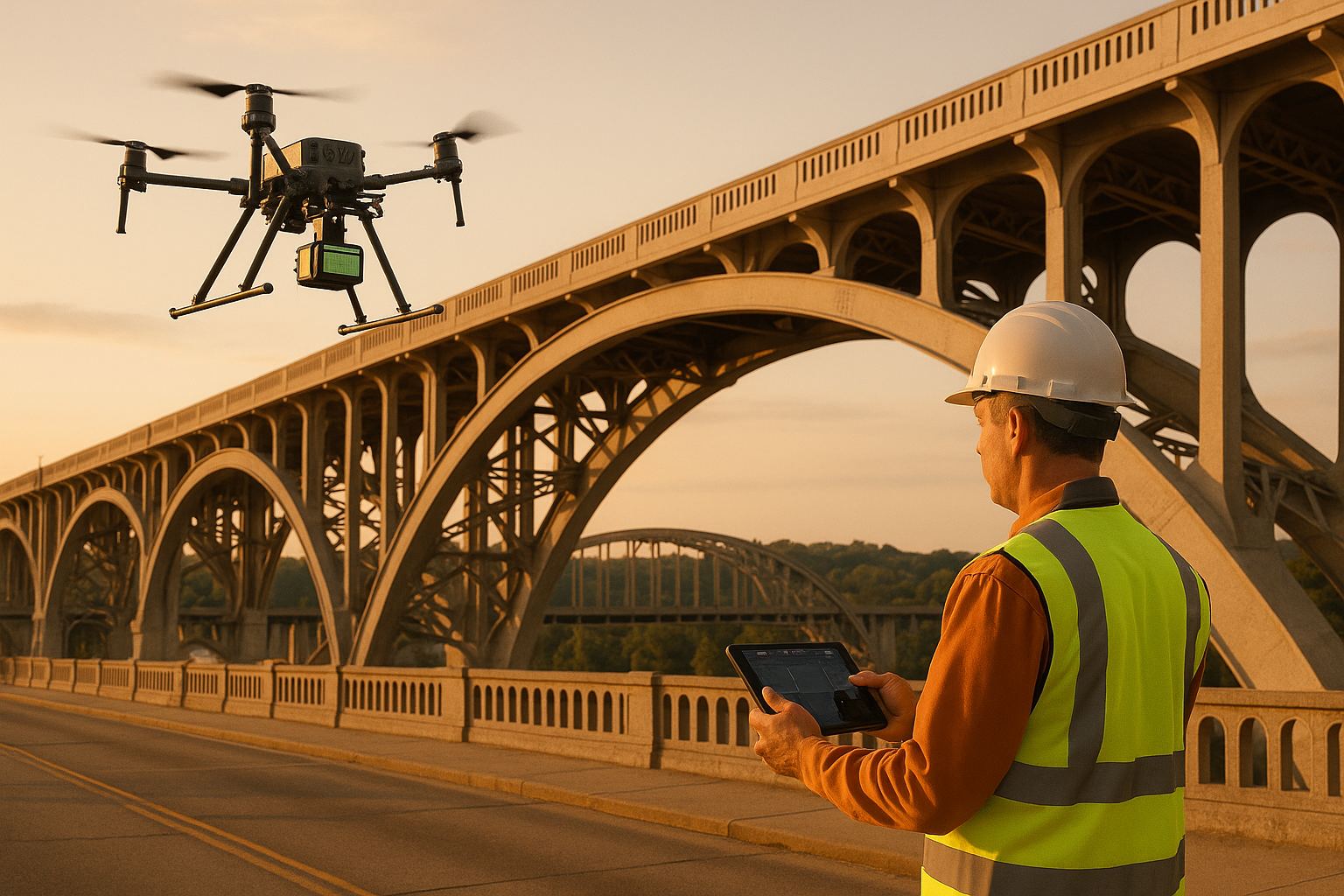 How Drone Surveying and LiDAR Improve Bridge Inspections article image